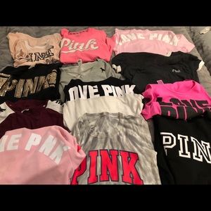 Victoria Secret Pink tops